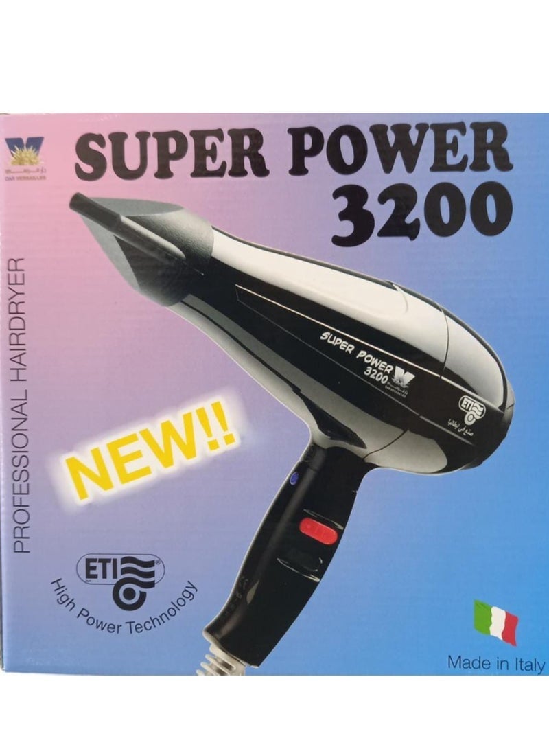 سوبر باور مجفف ومصفف شعر سوبر باور 3200 - Image 3